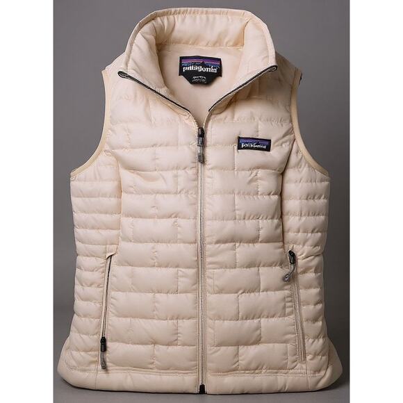 Patagonia Nano Puff Vest White Womens XS STY84247FA22 - Picture 1 of 1